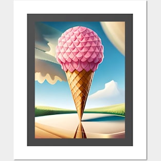 Ice Cream Majestic Posters and Art